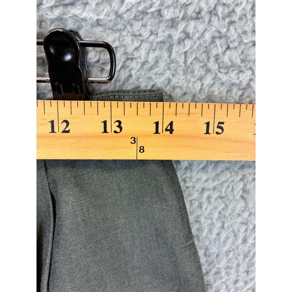 Le Suit Windowpane Plaid Skirt Suit Set Womens 10 Grey Vintage Office Tailored - Picture 13 of 16